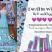 5 star book review for Devil in Winter by Lisa Kleypas. Features the book cover with the text 'Emotional growth, foot warmers, back massages… this is The One!' thewallflowerdigest.co.uk
