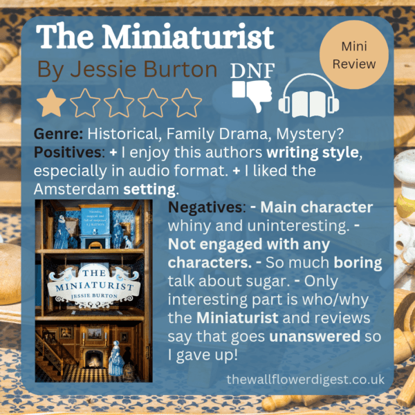The Miniaturist by Jessie Burton