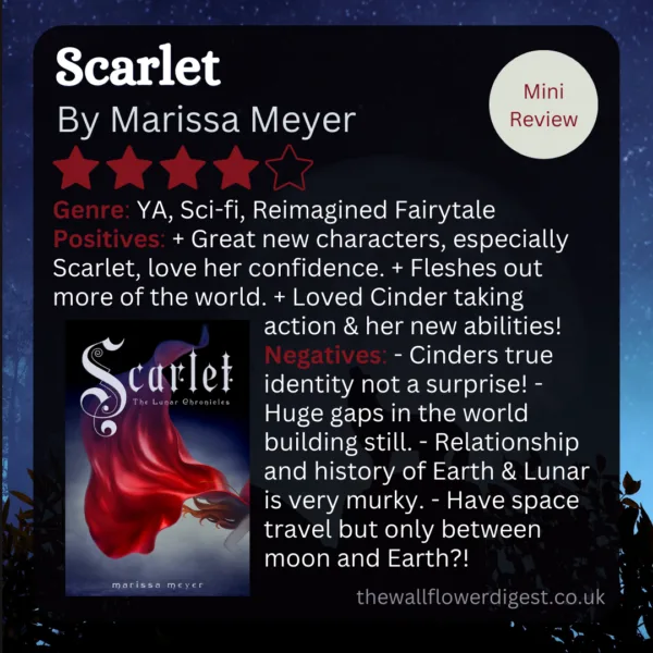 Scarlet (The Lunar Chronicles #2) by Marissa Meyer