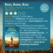 Run, Rose, Run by Dolly Parton and James Patterson 3/5 stars books review Genre: Mystery Thriller, Music Positives: + Ruthanna, the obviously Dolly character, is interesting. + Short chapters make it easier to get through. Negatives: - Annoying Mary Sue protagonist that everything comes so easy to. - She makes many incomprehensible choices. - A Star is Born without the interesting bits. -Tacked on unimaginative mystery thriller element that is never given satisfying resolution.