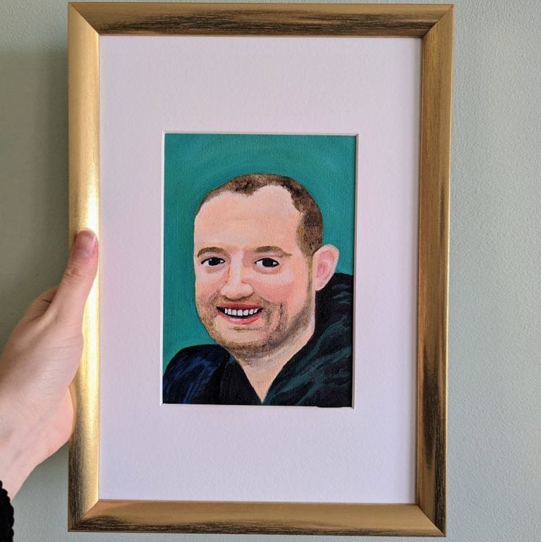 A Portrait for Christmas - The Wallflower Digest