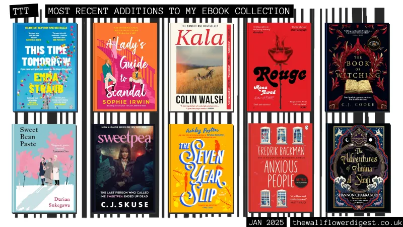 10 Most Recent Additions to My eBook Collection