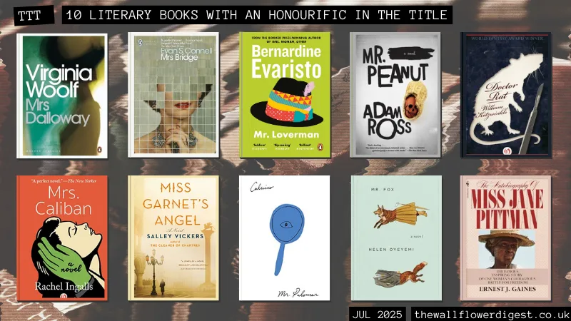 10 Literary Books With An Honourific In The Title