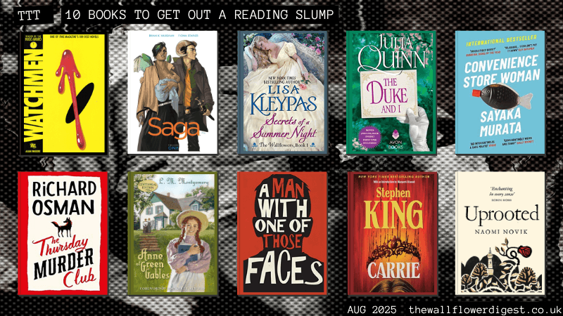 11 Books to Put an End to Your Reading Slump