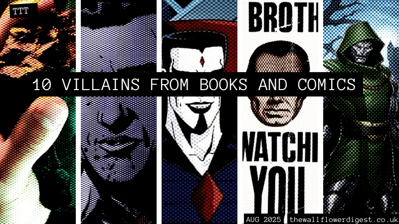 10 Villains from Books and Comics