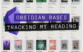 A new approach to tracking reading with Obsidian Bases