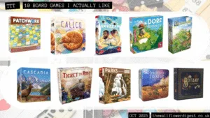 10 Board Games I actually like