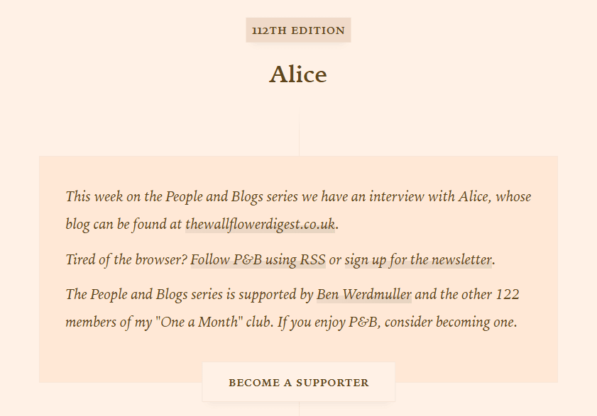 20251016 Digest / People & Blogs