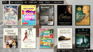 10 Books I Enjoyed that were Outside My Comfort Zone