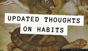 Thoughts on habits, exercise and motivation