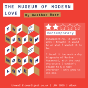 The Museum of Modern Love by Heather Rose