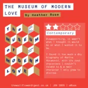 The Museum of Modern Love by Heather Rose