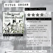 Titus Groan (Gormenghast #1) by Mervyn Peake